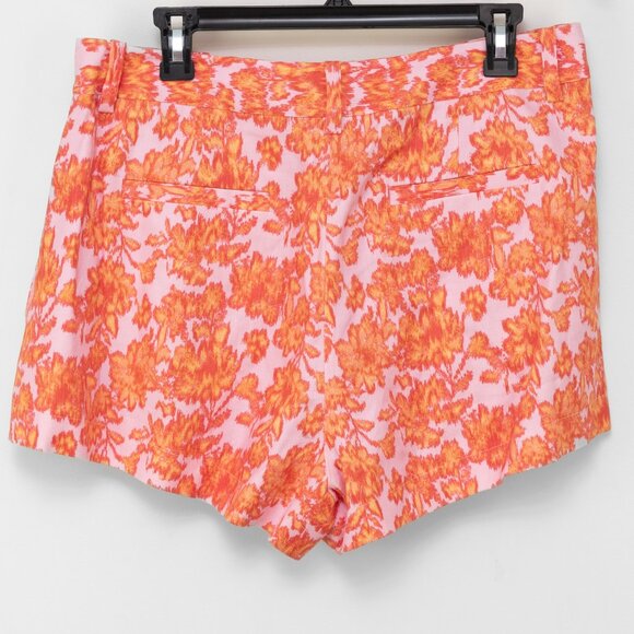 Derek Lam 10 Crosby Irina Blazer Jacket + Vadella Shorts Set Orange Pink Size 12 - Picture 5 of 16